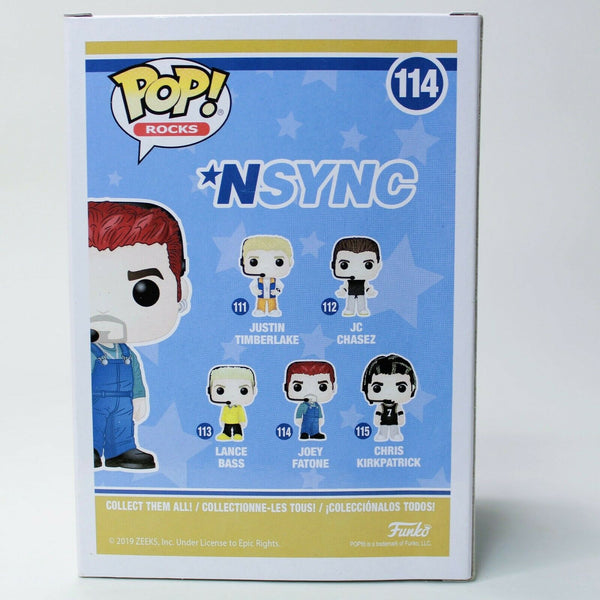 Funko Pop! Rocks N'Sync Joey Fatone Vinyl Figure #114