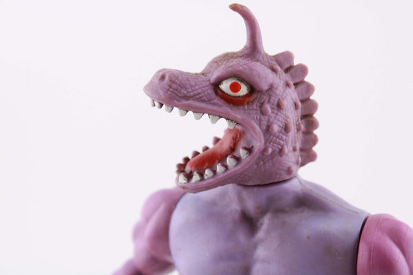 Gecko w/ Staff Warrior Beasts - Remco action figures toy 1982