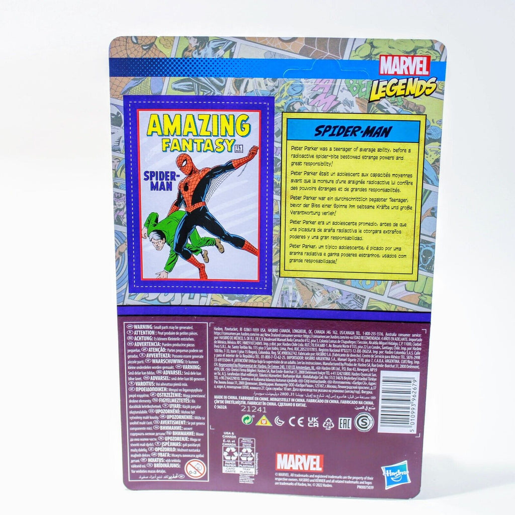 Marvel Legends Retro Collection Spider-Man - Amazing Fantasy 3.75 Spi –  Blueberry Cat