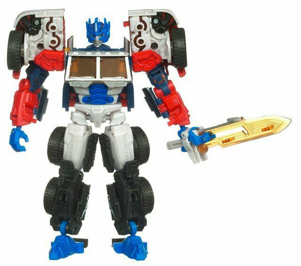 Transformers Reveal the Shield G2 Optimus Prime - Deluxe Class Figure Complete