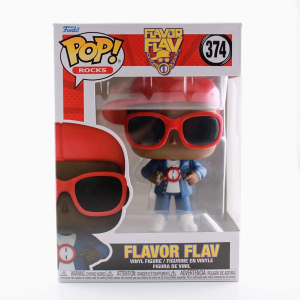 Funko Pop Rocks Music - Flavor Flav (Flavor of Love) - Rap Vinyl Figure # 374