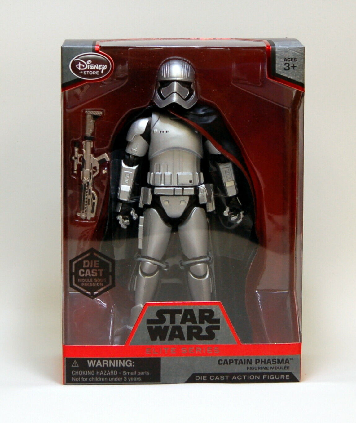 Star Wars - Elite Series Captain Phasma Die Cast - Disney Action Figure 8"