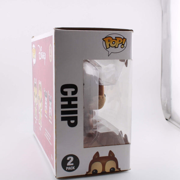 Funko Pop Disney Chip and Dale - 2017 Summer Convention Flocked Exclusive 2 Pack