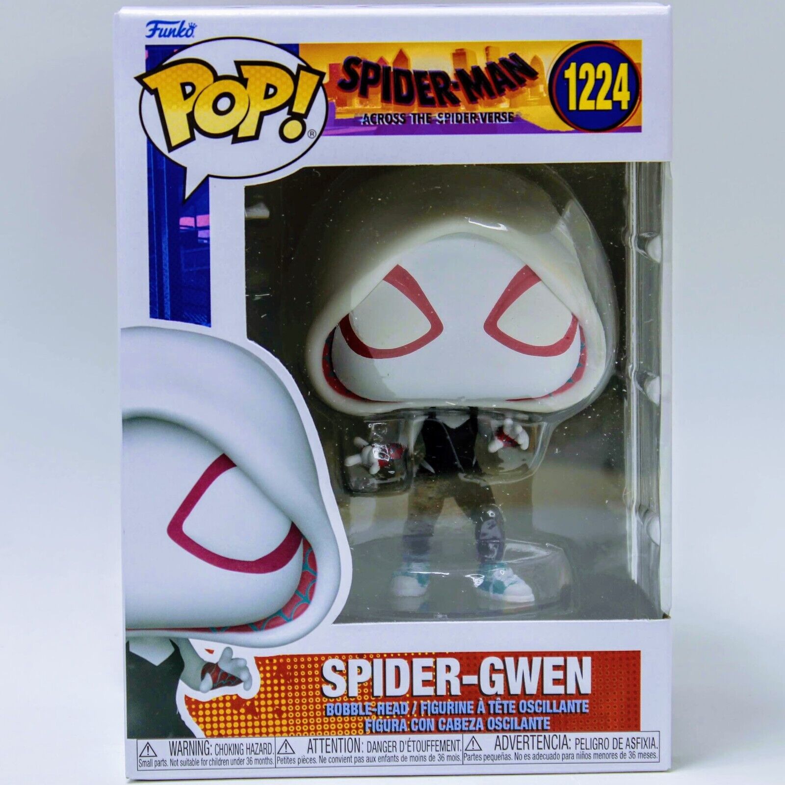 Funko Pop Spiderman Across the Spiderverse Spider-Gwen Figure # 1224