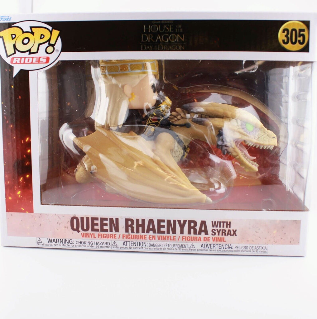 Funko Pop House of the Dragon - Queen Rhaenyra with Syrax Figure