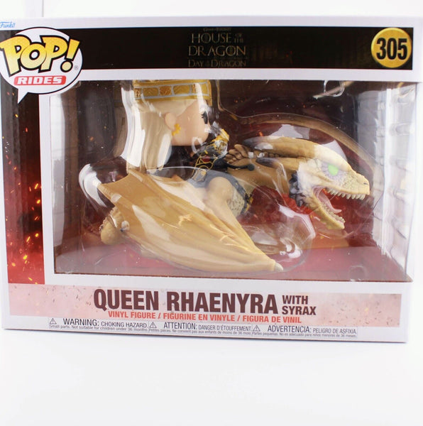 Funko Pop House of the Dragon - Queen Rhaenyra with Syrax Figure #305