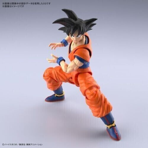 Dragon Ball Z Son Goku Version Bandai Figure Rise Colored Standard Model Kit