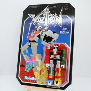 Voltron Lion Team Metallic 3.75" ReAction Action Figure Super7 - Retro Packaging