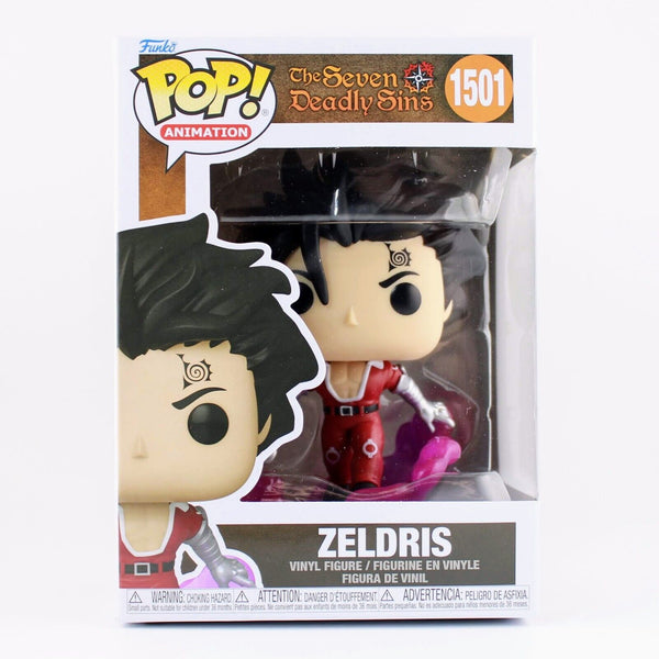 Funko Pop Anime - The Seven Deadly Sins Wave 2 Set of 5 - Meliodas w/ Hawk +More