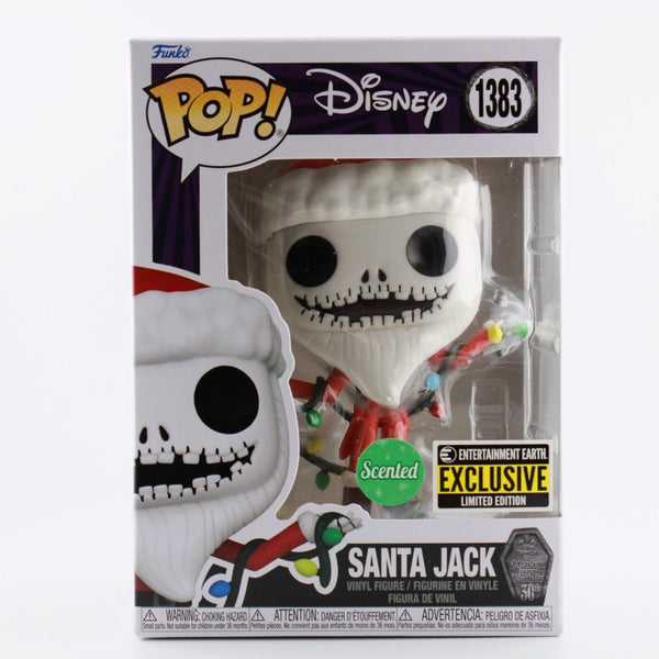 Funko Pop Nightmare Before Christmas Santa Jack Scented EE Exclusive #1383