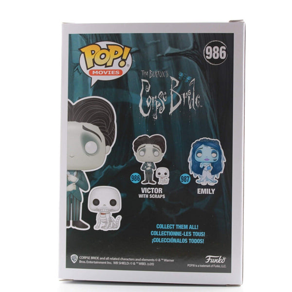 Funko POP Movies Corpse Bride - Victor with Scraps Vinyl Figure #986