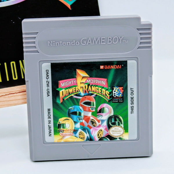 Mighty Morphin Power Rangers - Game, Manual and Case - Nintendo GameBoy