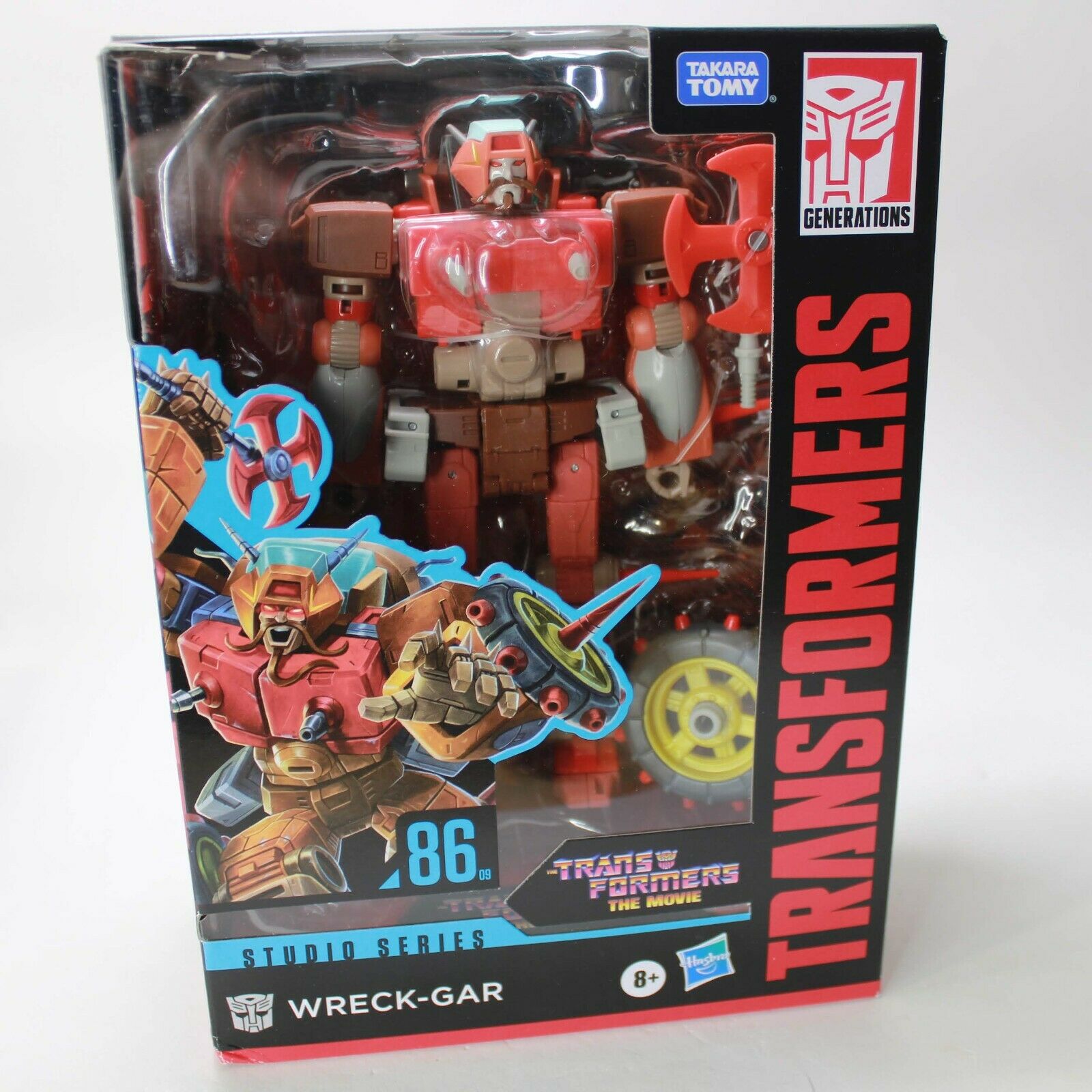 Transformers Studio Series 86 Wreck-Gar - Voyager Class Action Figure 1986 Movie