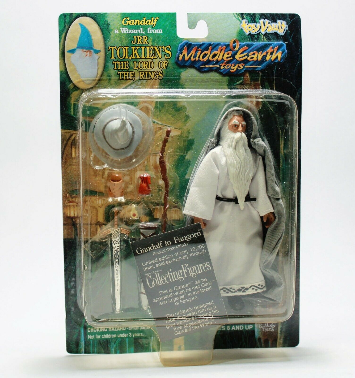 Lord of the Rings Gandalf in Fanghorn Toy Vault Middle Earth Toys Action Figure