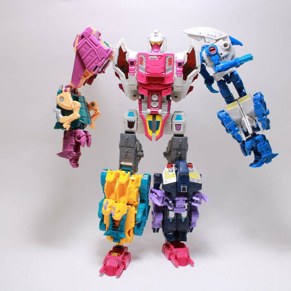 Transformers Power of the Primes ABOMIN 100% Complete Combiner Toy Set of 5