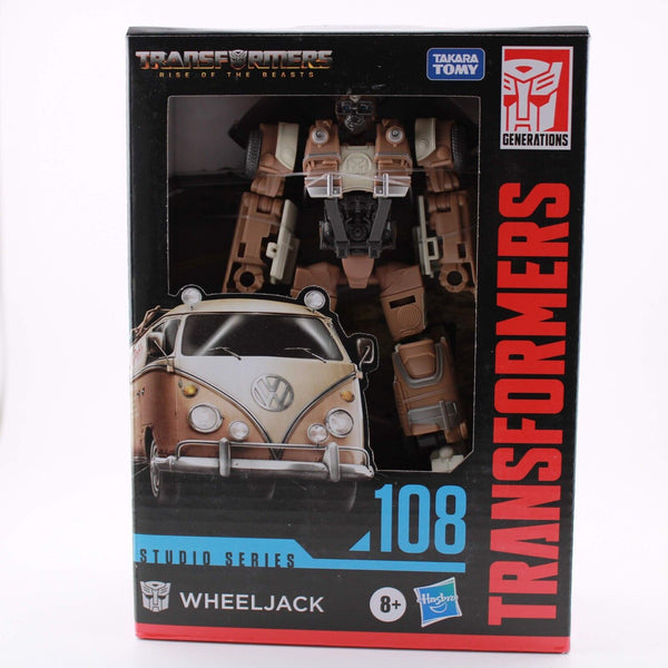 Transformers Rise Of The Beasts Wheeljack Studio Series 108 Deluxe Class