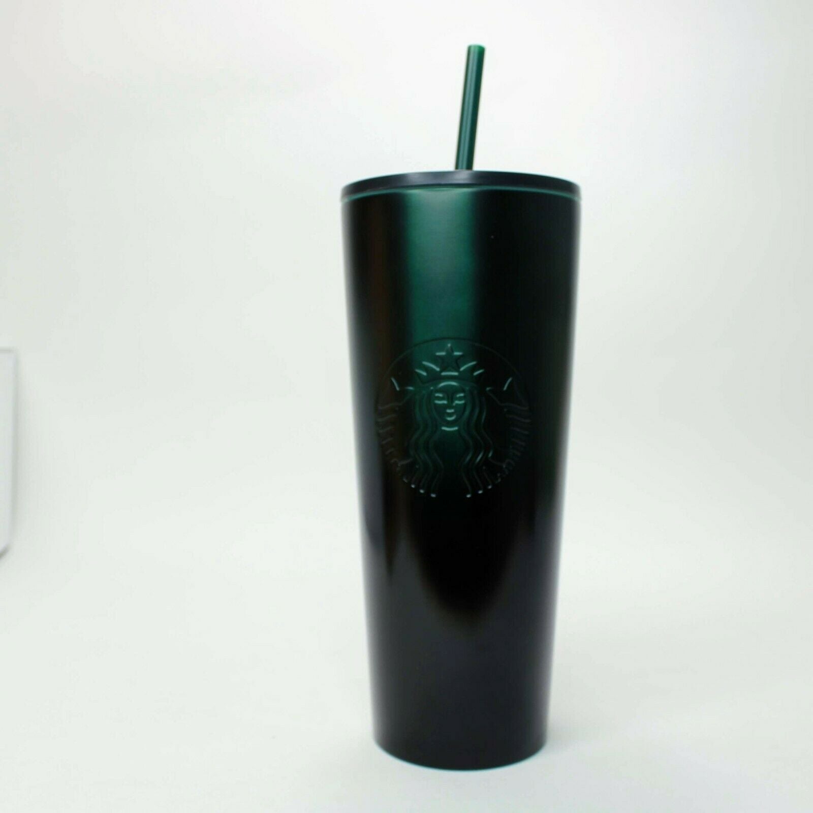 Starbucks Store Dark Green Stainless Steel Tumbler - 16 oz - New 