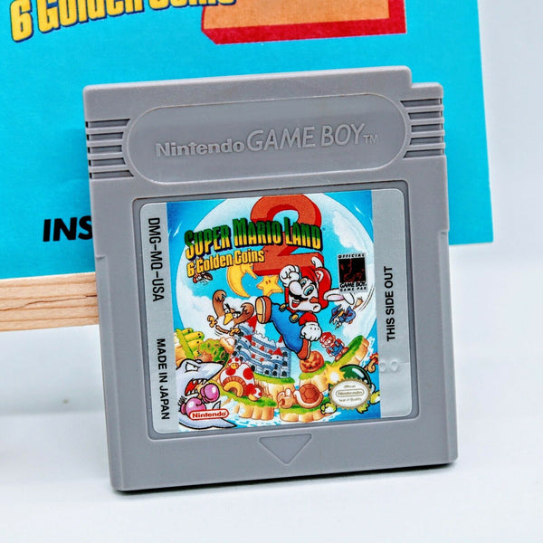 Super Mario Land 2: 6 Golden Coins - Game, Manual and Case - Nintendo GameBoy