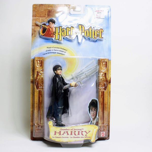 Harry Potter Chamber of Secrets with Gryffindor Sword 2001 Mattel Figure