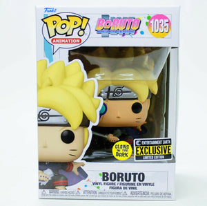 Funko POP! Boruto with Marks Glow in the Dark EE Exclusive #1035 Vinyl Figure