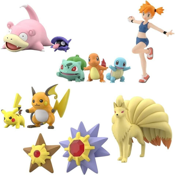 Pokemon Scale World Figure Kanto Region Complete Set of 11 Ninetales Misty