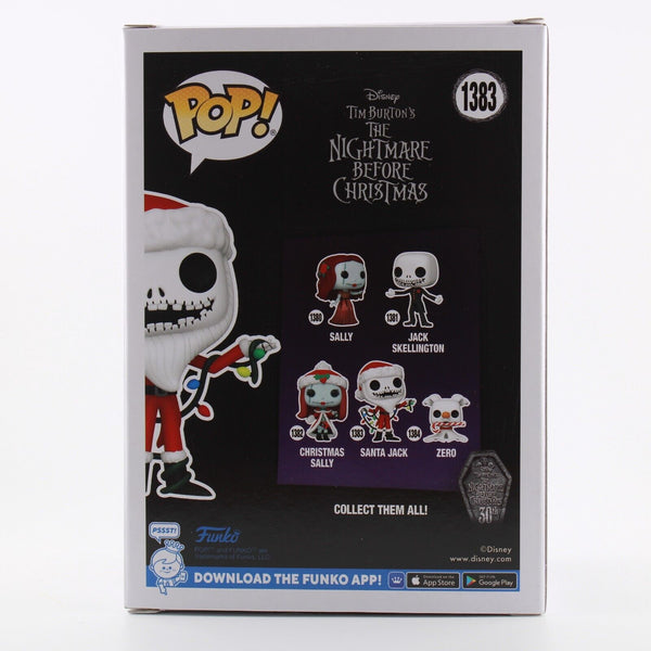 Funko Pop Nightmare Before Christmas Santa Jack Scented EE Exclusive #1383