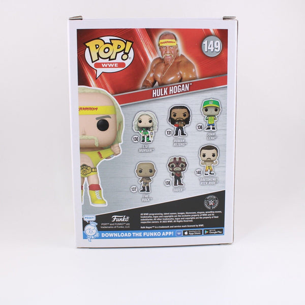 WWE Hulkamania Hulk Hogan with Belt Funko Pop! Vinyl Figure #149