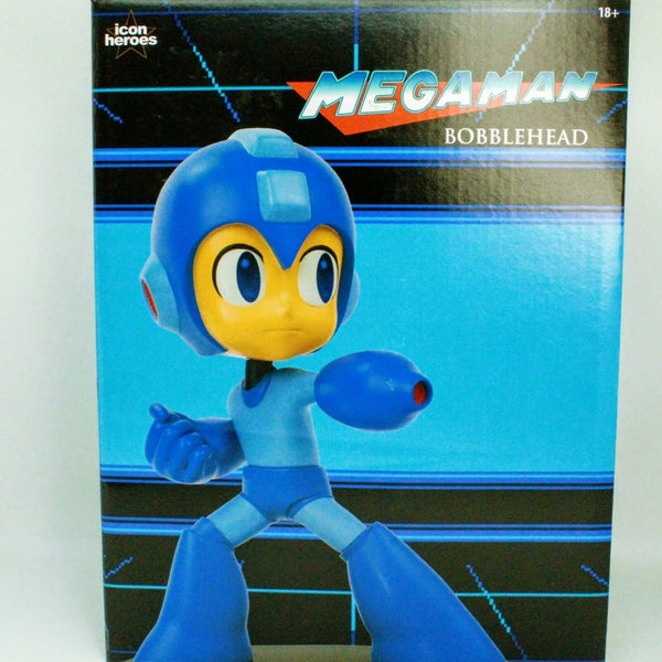 Icon Heroes Mega Man - Classic Blue Suit 7.5" Bobble Head Figure / Statue