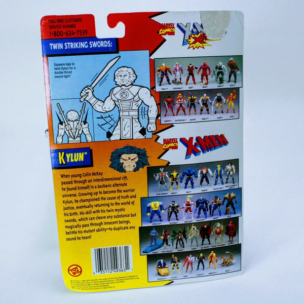 X-Men Marvel Comics Kylun w/ Swords - Vintage Toybiz ~4.75" Action Figure