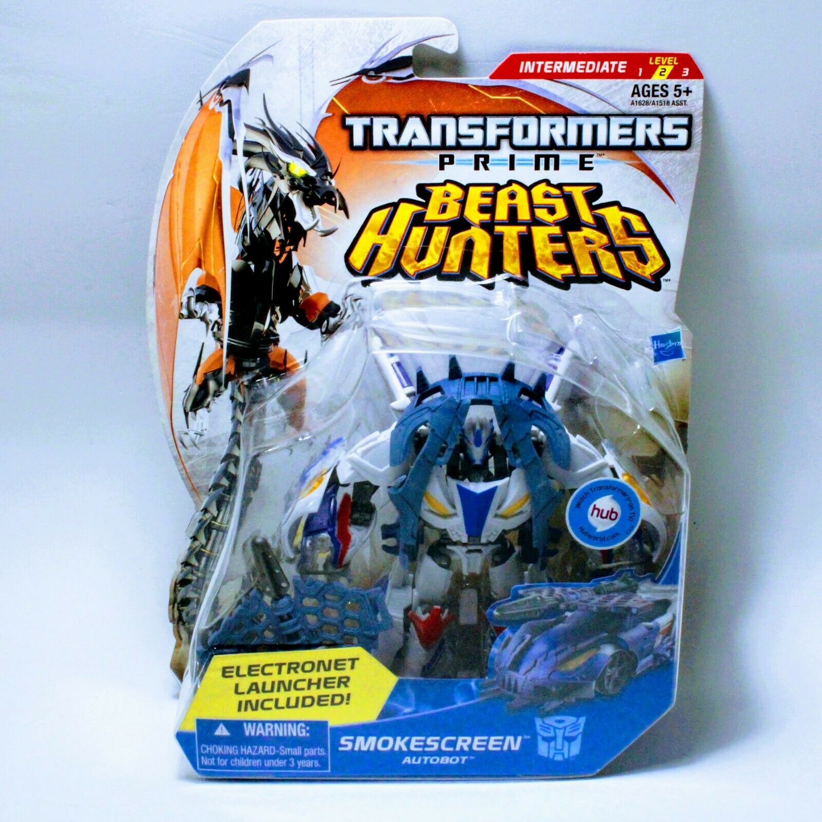 Transformers Prime Beast Hunters Smokescreen - Deluxe Class Figure Hasbro