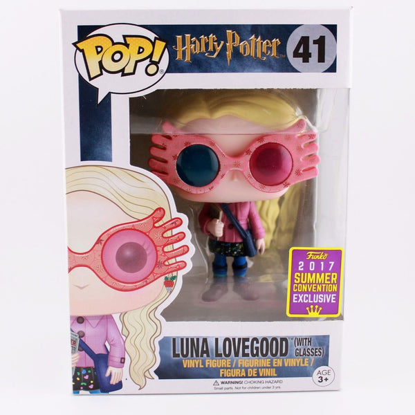 Funko Pop Harry Potter - Luna Lovegood w/ Glasses # 41 HT Exclusive 2017 Summer