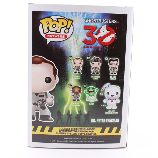 Funko Pop Movies Ghostbusters Dr. Peter Venkman Vinyl Figure #104