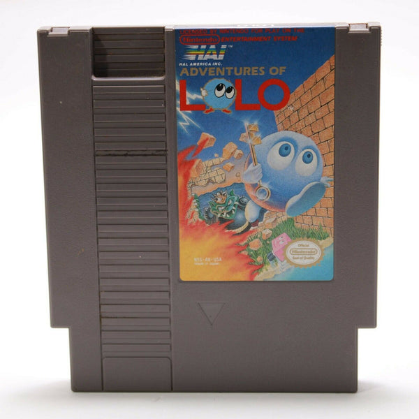 Nintendo NES - The Adventures of Lolo - Cleaned, Tested & Working