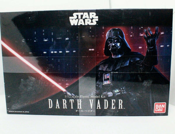 Star Wars Darth Vader w/ Lightsaber 1/12 Model Kit -Character Line Bandai Hobby