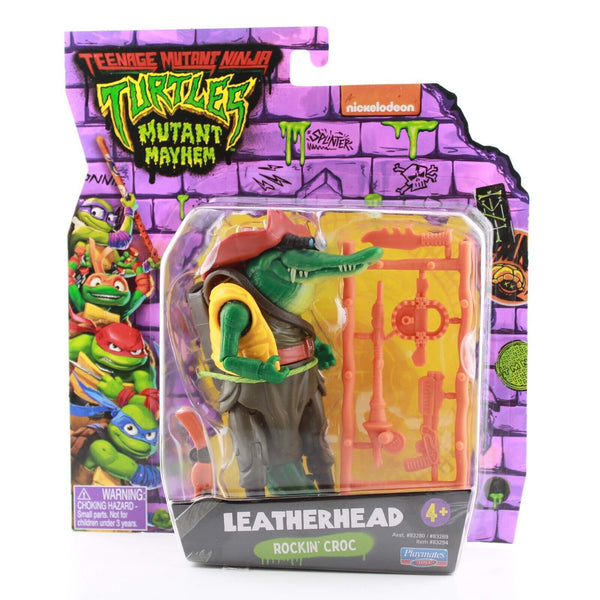Teenage Mutant Ninja Turtles: Mutant Mayhem Leatherhead - Movie Figure 4.6”