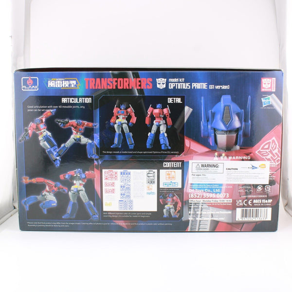 Transformers Optimus Prime G1 Version Model Figure Flame Toys Furai 12