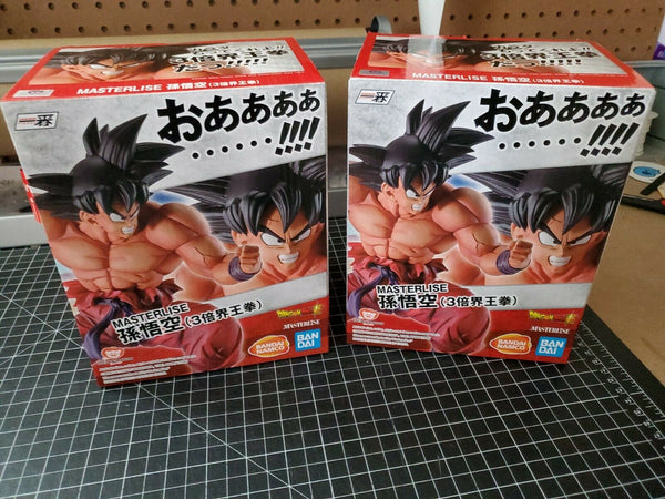 Dragon Ball Z Son Goku Kaioken 3 World Tournament Set of 2 - Ichiban Statue