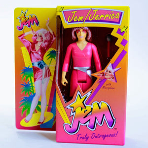 Jem and The Holograms ReAction Figure - Jem - 3.75" Super7 Figure SDCC Exclusive