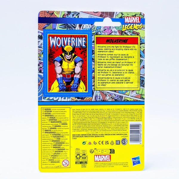 Marvel Legends Retro Collection X-Men Wolverine 3.75" Kenner Figure