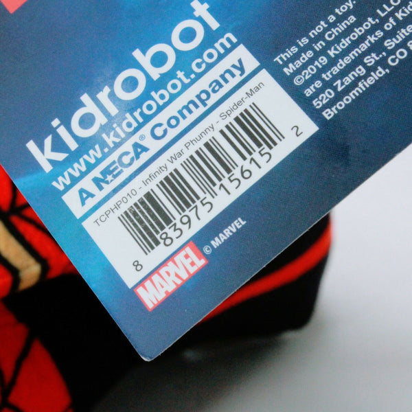 Spiderman Iron Spider - Avengers Infinity War Kidrobot 8" Plush Doll Toy NECA