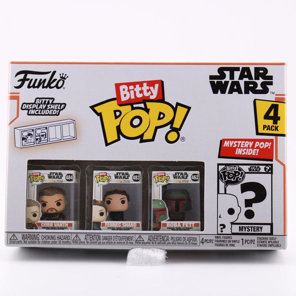 Funko Bitty Pop Star Wars The Mandalorian - Set of 4 Variants - 16 Total Bittys