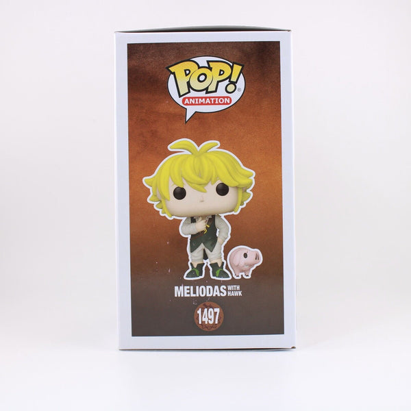 Funko Pop Anime - The Seven Deadly Sins - Meliodas with Hawk Vinyl Figure #1497