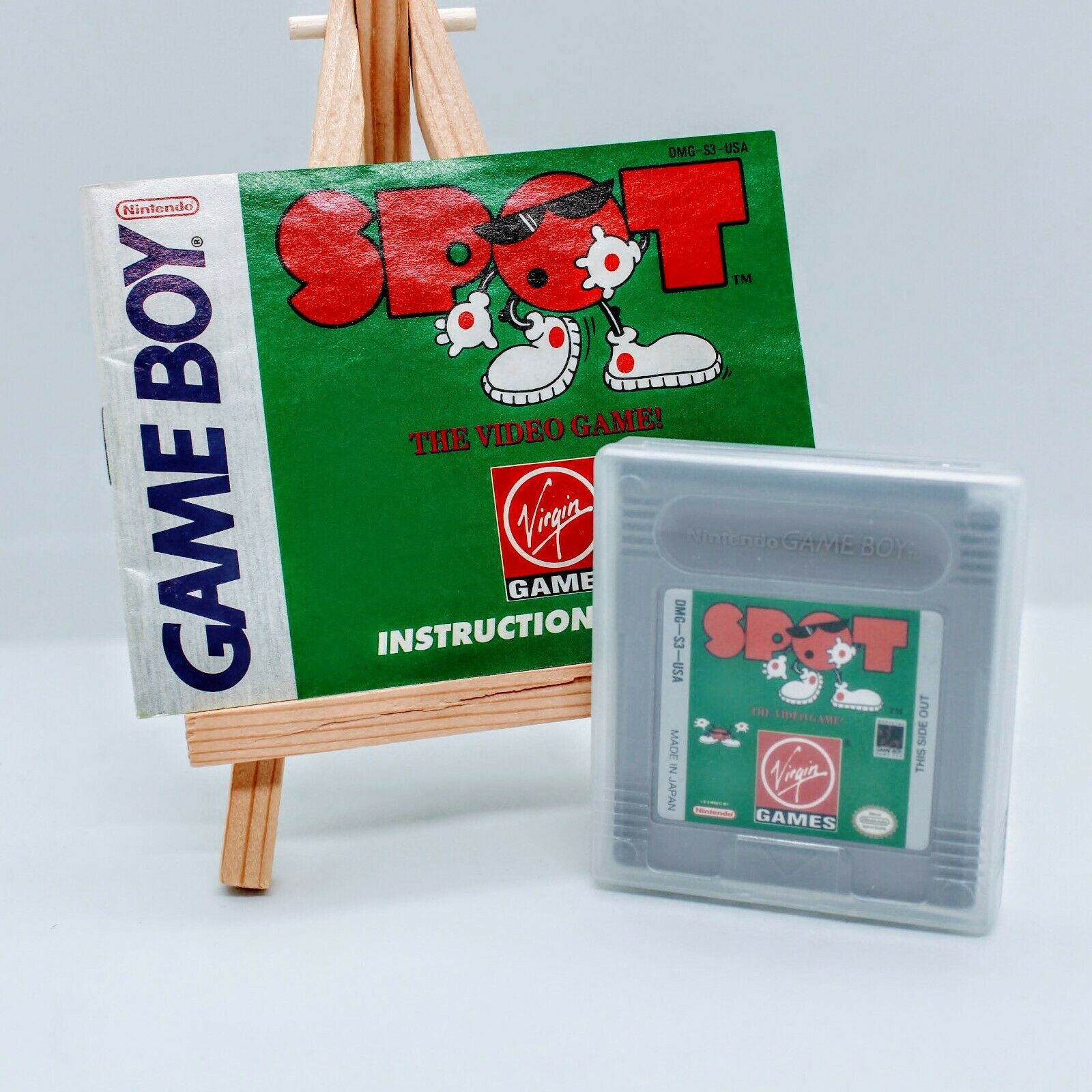 Spot the Video Game - Game, Manual and Case - Nintendo GameBoy