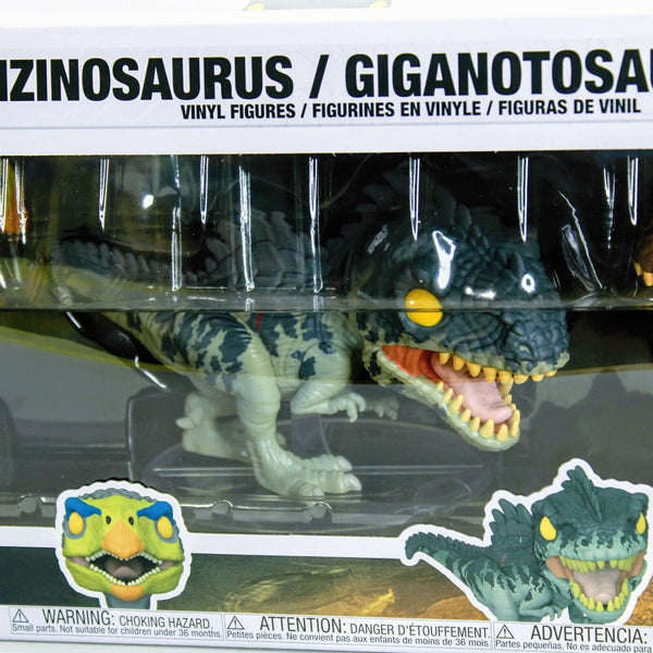 Funko Pop Movies Jurassic World Dominion Dinosaur T.Rex Giganotosaurus 3 Pack