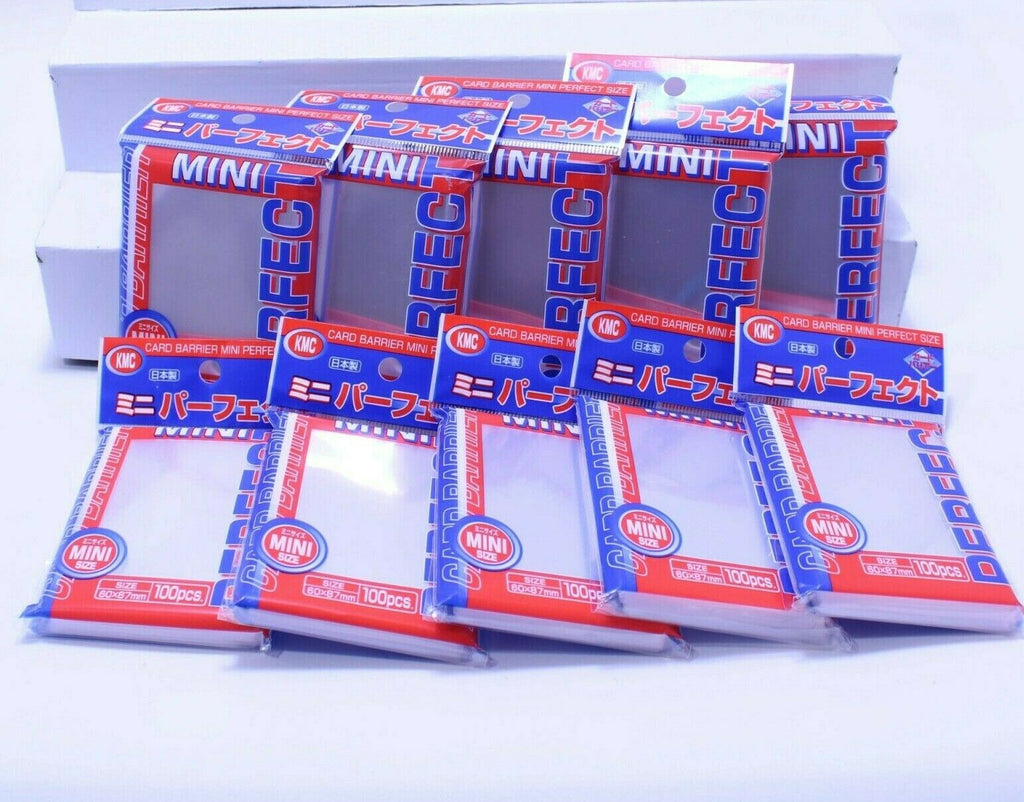 KMC 10x Mini Perfect Fit / 100 Count Size Sleeves - 1000 total - Yugio Blueberry Cat KMC 10x Mini Perfect Fit / 100 Count Size Sleeves - 1000 total - Yugio Blueberry Cat