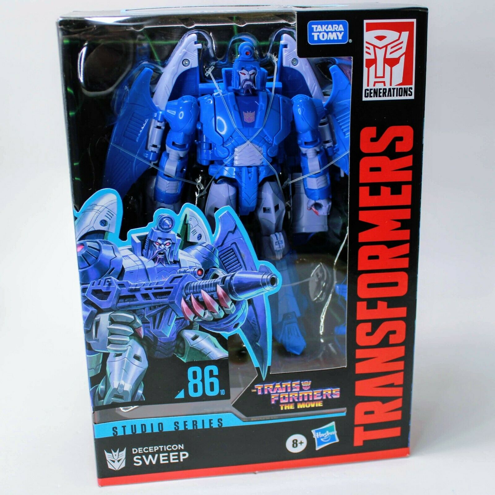 Transformers Studio Series 86 Sweep - Voyager Class Action figure 1986 Movie