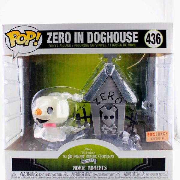 Funko Pop Nightmare Before Christmas Zero in Doghouse Box Lunch Exclusive #436