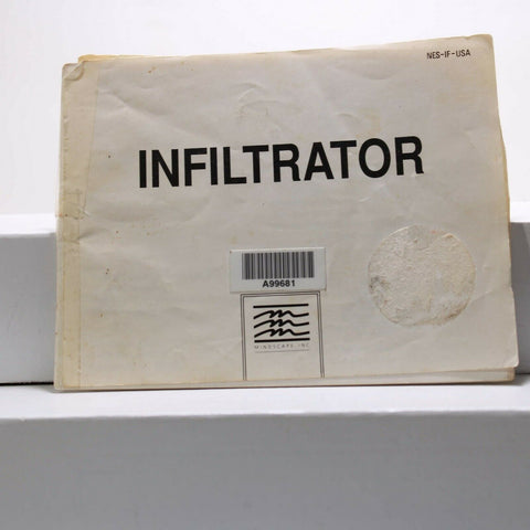 Nintendo NES Manual only - Infiltrator