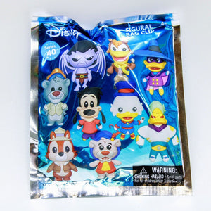 Disney 90's Cartoons Figural Foam Bag Clip Series 1 Blind Bag Pack Keychain