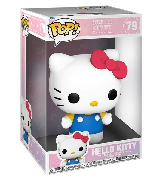 Funko Pop Jumbo Hello Kitty 50th Anniversary - Hello Kitty 10 Inch # 79